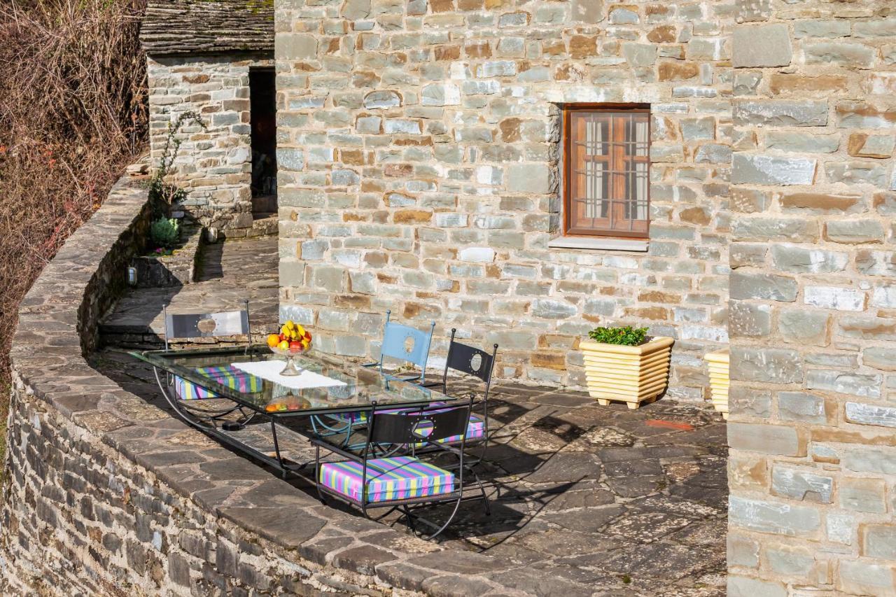 Heaven'S View Mansion - Zagori Stone Built Gem Villa Kipoi Eksteriør bilde