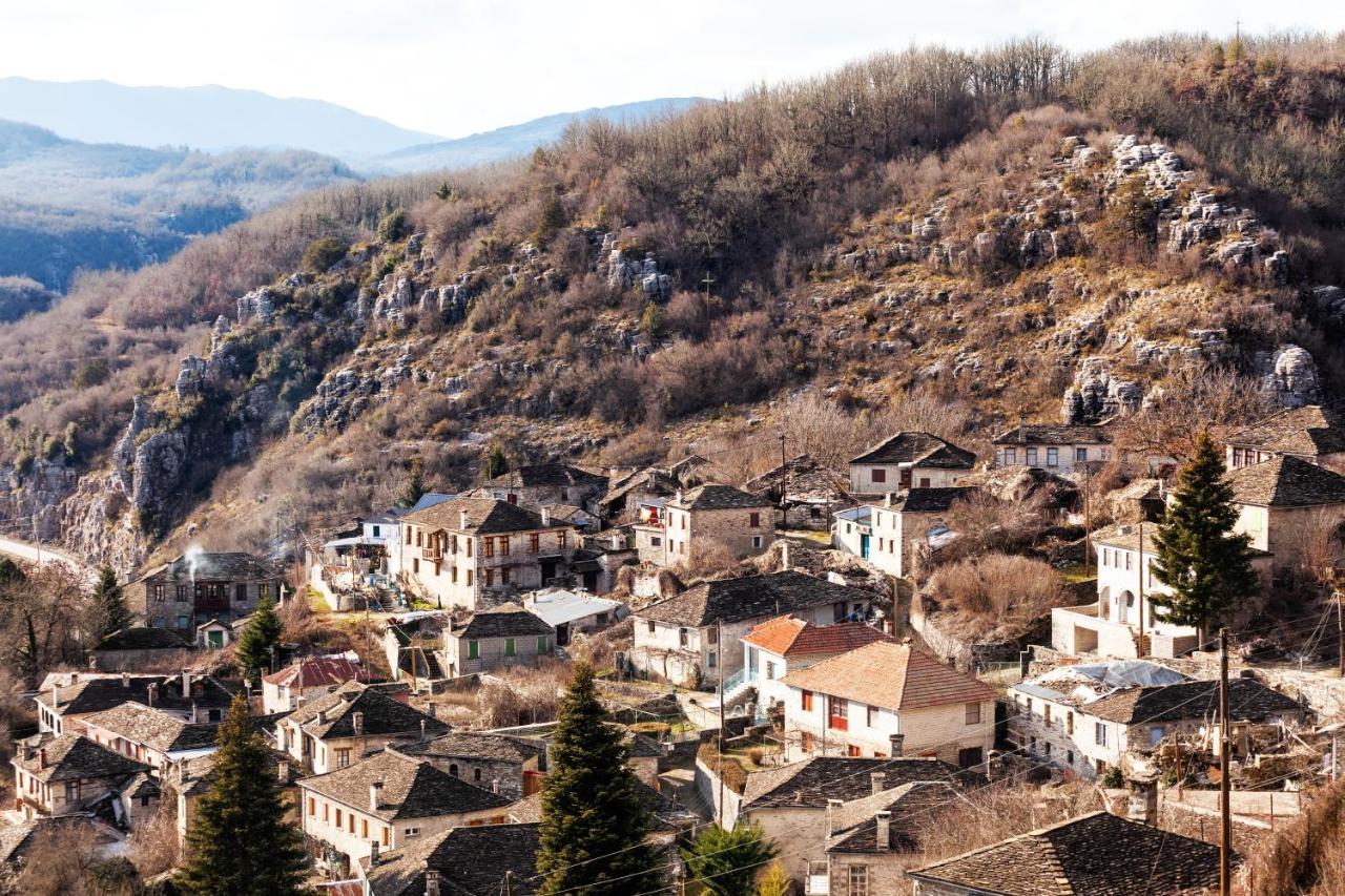 Heaven'S View Mansion - Zagori Stone Built Gem Villa Kipoi Eksteriør bilde