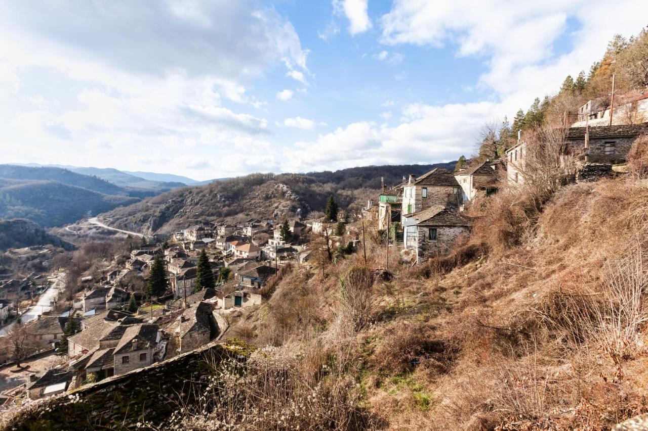 Heaven'S View Mansion - Zagori Stone Built Gem Villa Kipoi Eksteriør bilde